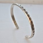 Fairly Traded Boop Bangle, Bangle, Boop, Fair Trade, Fairly Traded, Silver Bangle, Fine Silver Bangle, Bangles, slow fashion, fashion jewellery, ethical fashion, jewellery, jewelry, handmade jewellery, handcrafted, stamped jewellery,